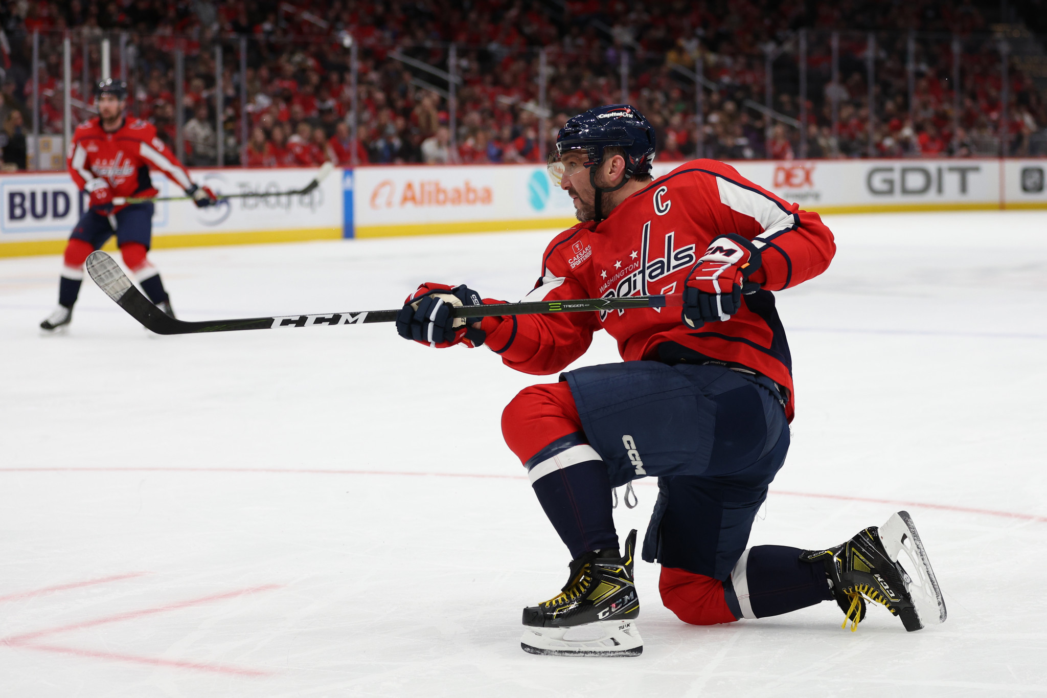 Alexander Ovechkin has established himself as one of the NHL's all-time greats since leaving Russia in 2004 to play for the Washington Capitals ©Getty Images