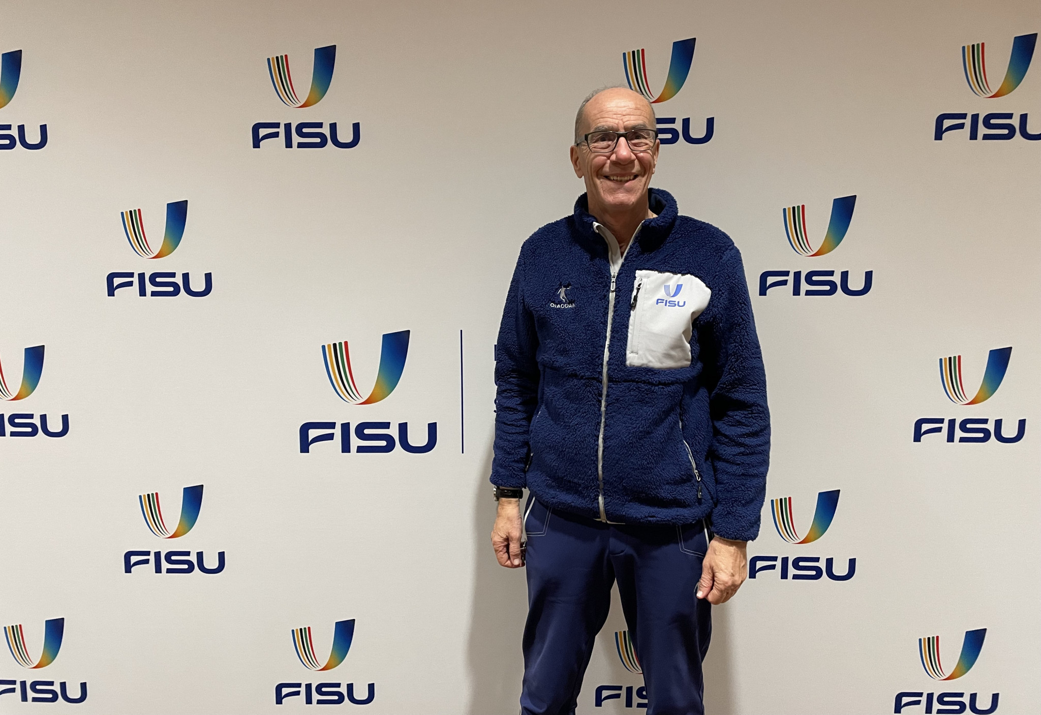 FISU Acting President Leonz Eder is looking to capitalise on the collegiate sport market in the US at North Carolina 2029 ©ITG