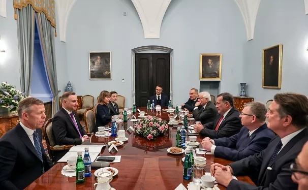 Constructive discussions were held about Krakow-Malopolska 2023, the biggest multi-sport Games to be held in Europe since the 2012 Olympic and Paralympic Games in London ©EOC