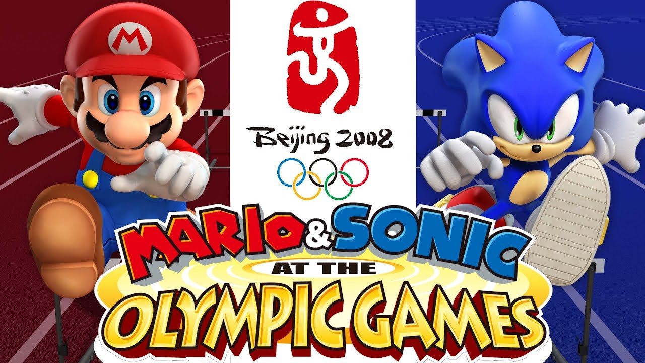 Mario and Sonic made their Olympic debuts at Beijing 2008 ©Sega