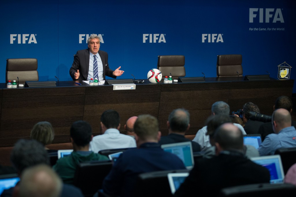 De Gregorio confirmed the Congress would go ahead as planned and said current President Sepp Blatter was relaxed despite the developments this morning