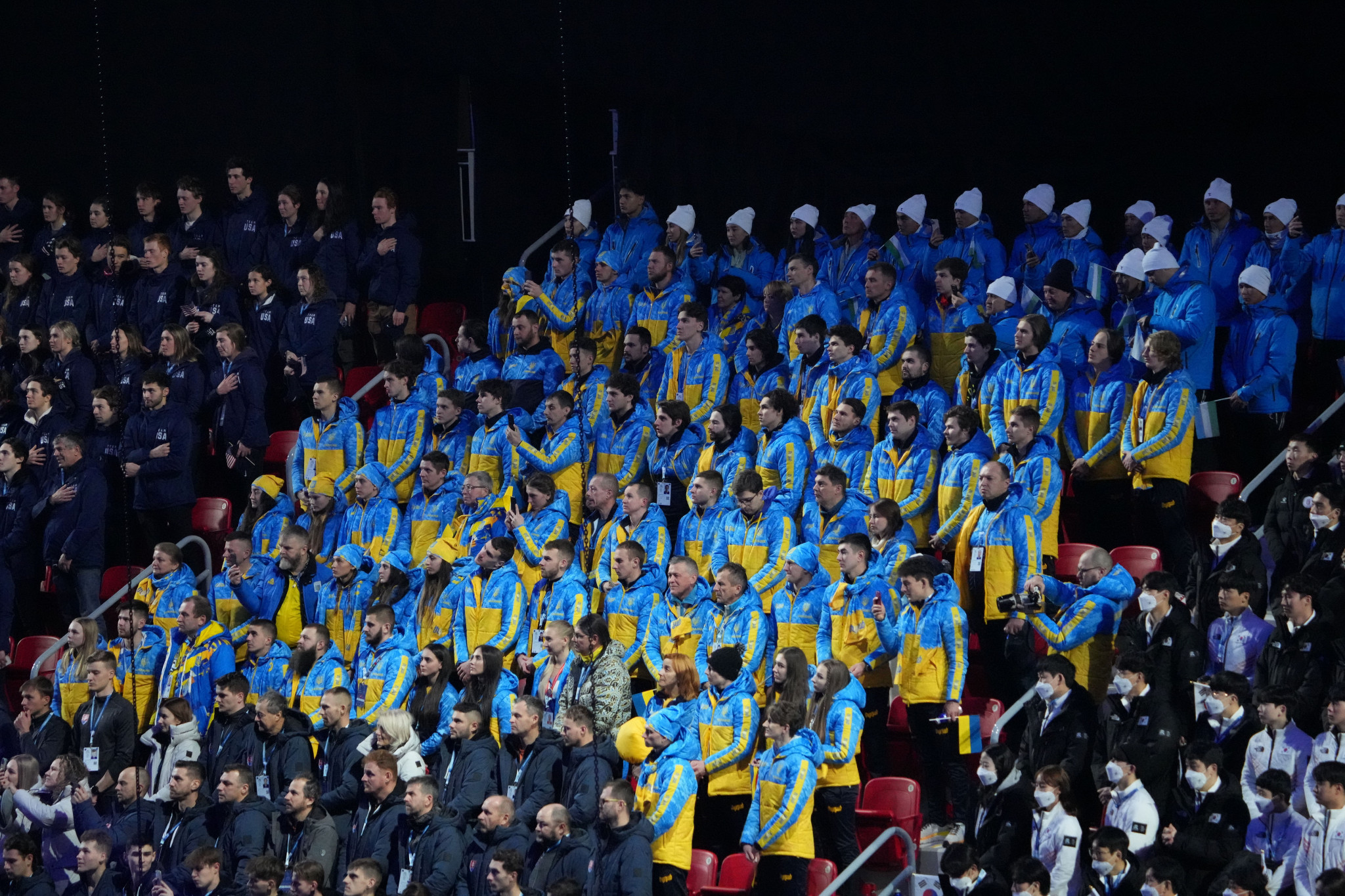 War-stricken Ukraine has managed to send an athlete delegation of 58 while Russia has been banned from the event alongside Belarus ©FISU