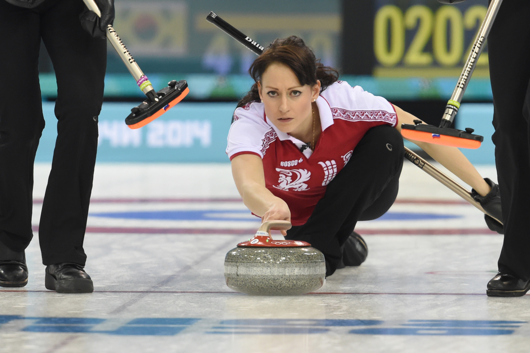 Russian Curling Federation vice-president Ekaterina Galkina believes that Russian made equipment will also attract an export market ©Getty Images