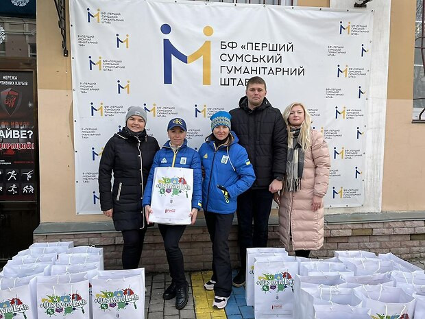NOC of Ukraine credits Olympic Solidarity funding for food packages in Sumy