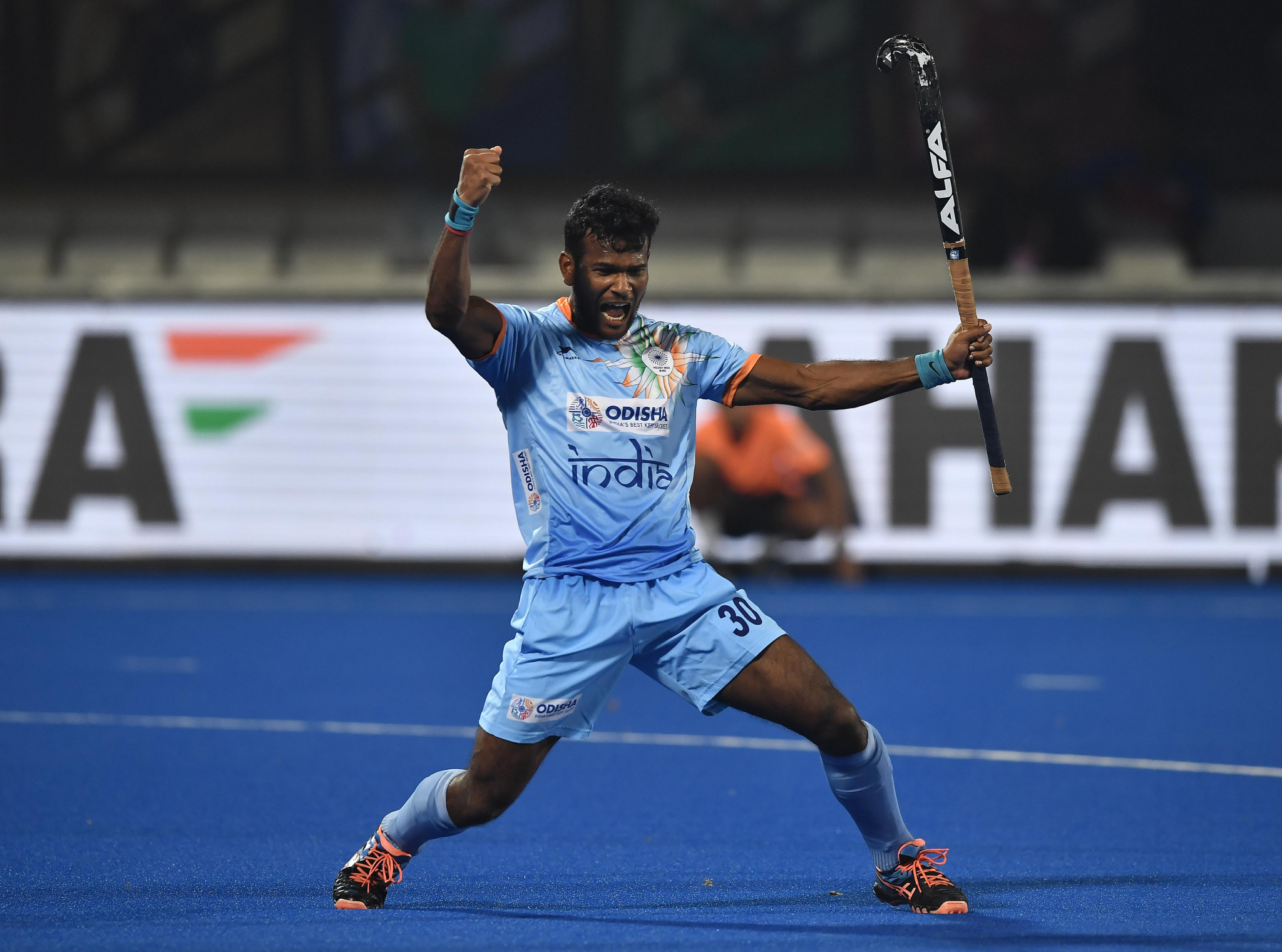 Amit Rohidas opened the scoring for hosts India in their 2-0 win against Spain ©Getty Images