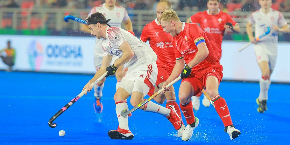 England got their Hockey World Cup campaign off to a good start with 5-0 win over neighbours Wales ©Getty Images