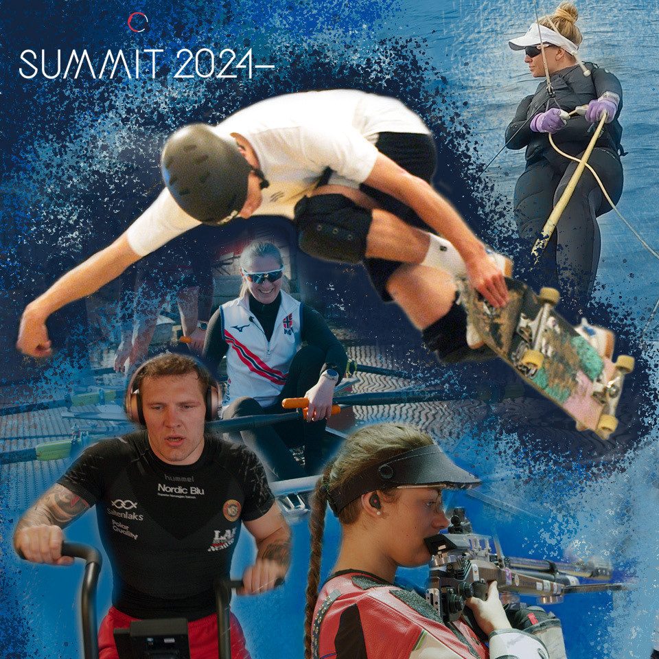 The Summit 2024 programme is supporting 10 Norwegian sports towards next year's Olympic Games in Paris ©NIF