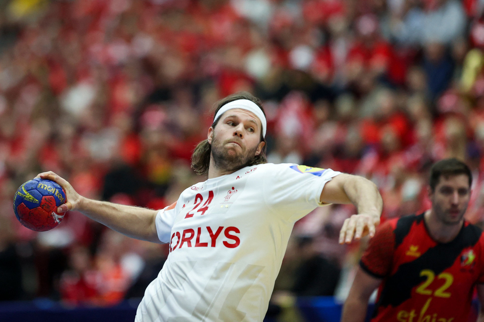 Denmark's Mikkel Hansen scored 10 goals as Denmark begun their campaign for a third consecutive title at the IHF Men's World Championship ©Getty Images