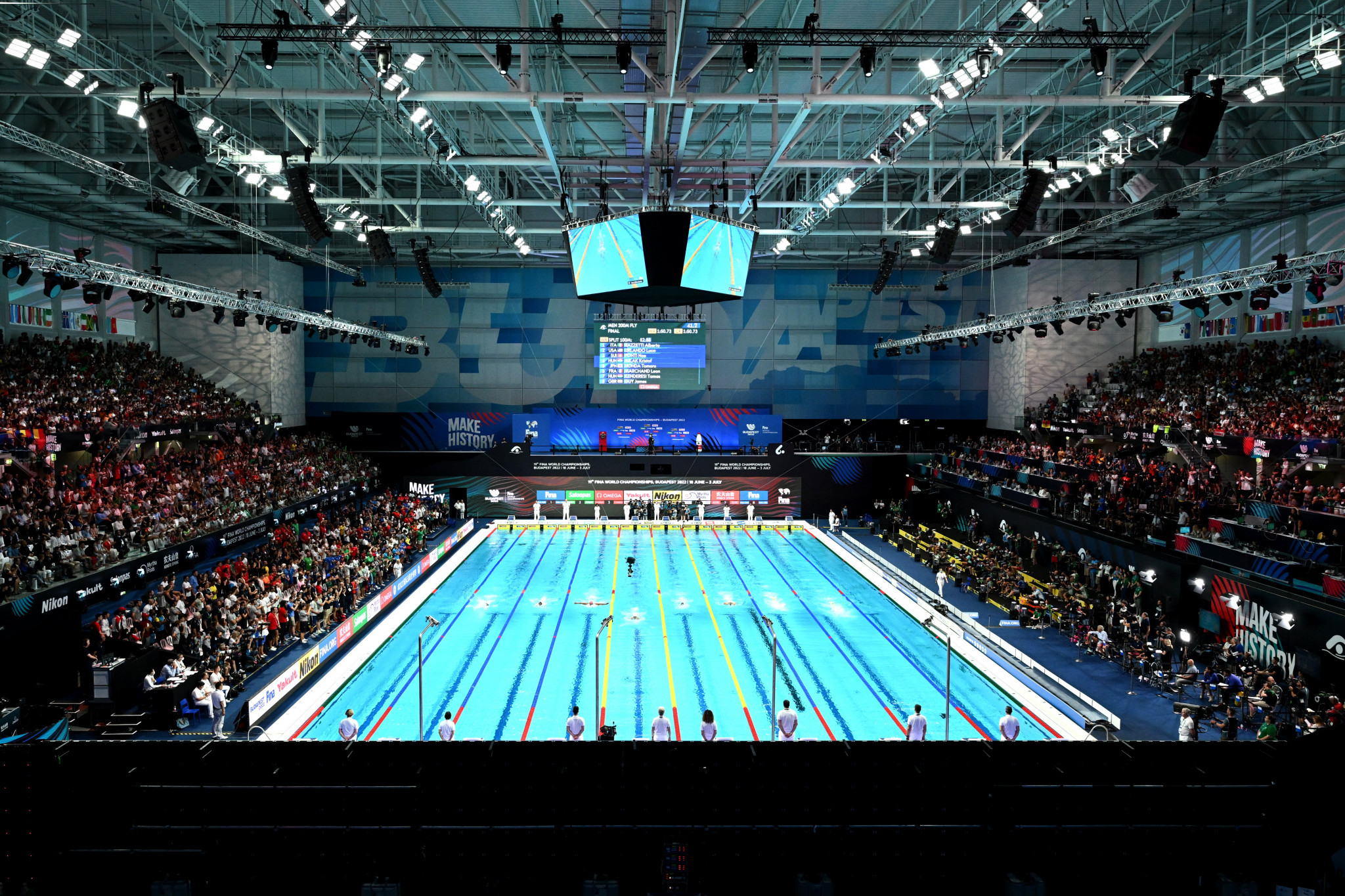 Duna Arena has held many major aquatics events since it was built in 2017 ©Getty Images