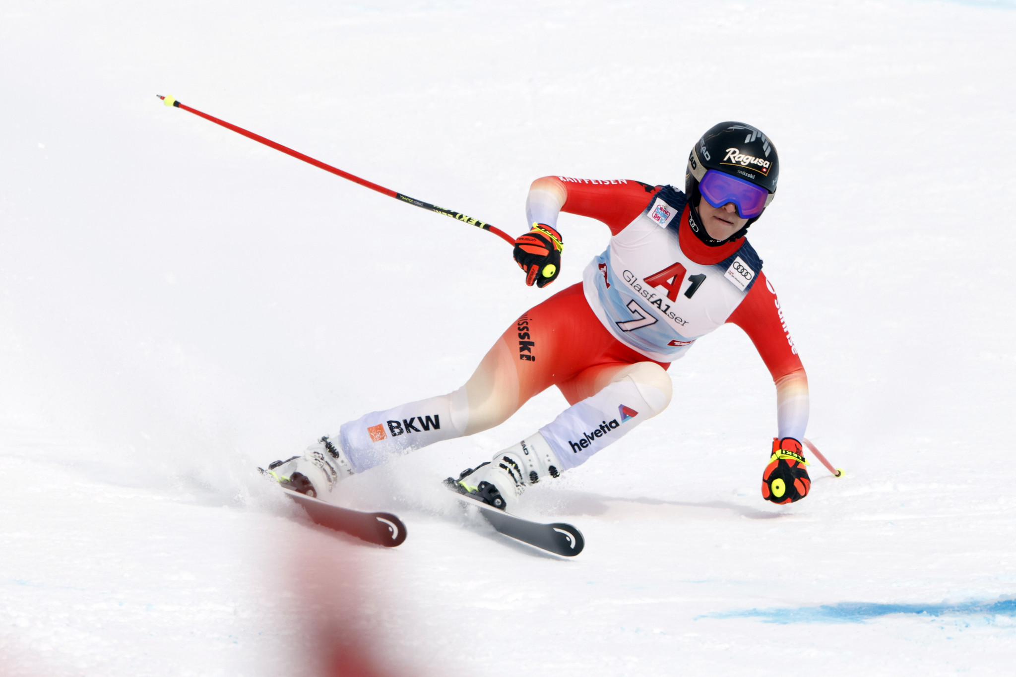 Gut-Behrami holds off Italians for super-G Alpine Ski World Cup win in St. Anton
