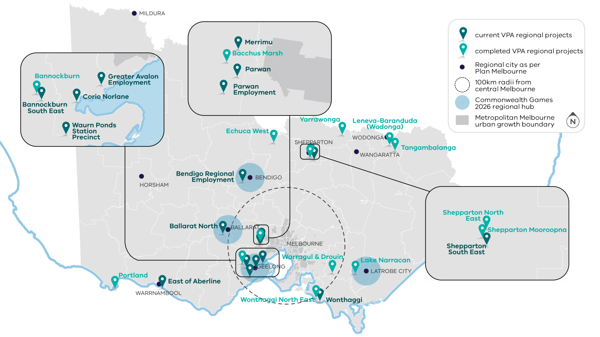 Victoria 2026 Regional Map 