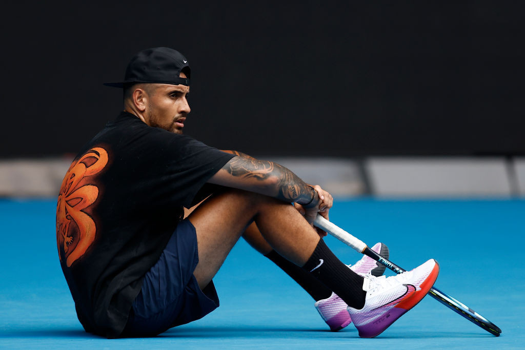 Home player Nick Kyrgios has pulled out of the Australian Open due to a knee injury ©Getty Images