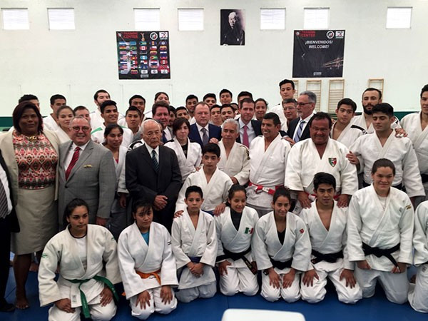 IJF President Vizer attends official opening of judo training centre in Mexico City