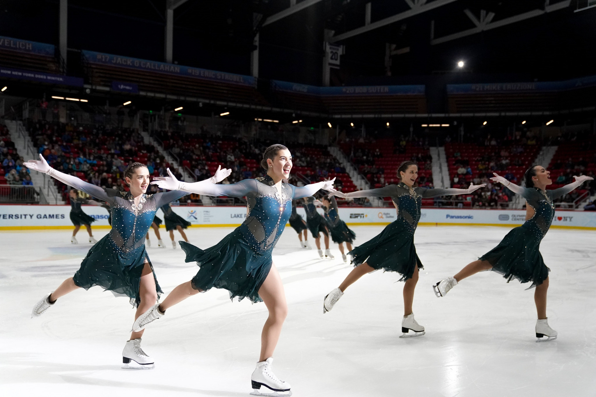 A gala was held at the Olympic Center following the completion of yesterday's figure skating competitions ©FISU