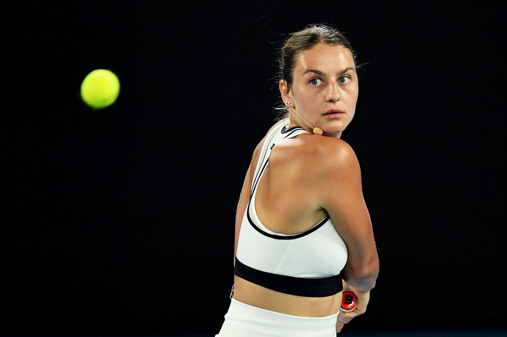  Ukraine’s Marta Kostyuk says she will not shake hands at the Australian Open with rivals from Russia and Belarus, whom she feels have not done enough to speak out against the invasion ©Getty Images