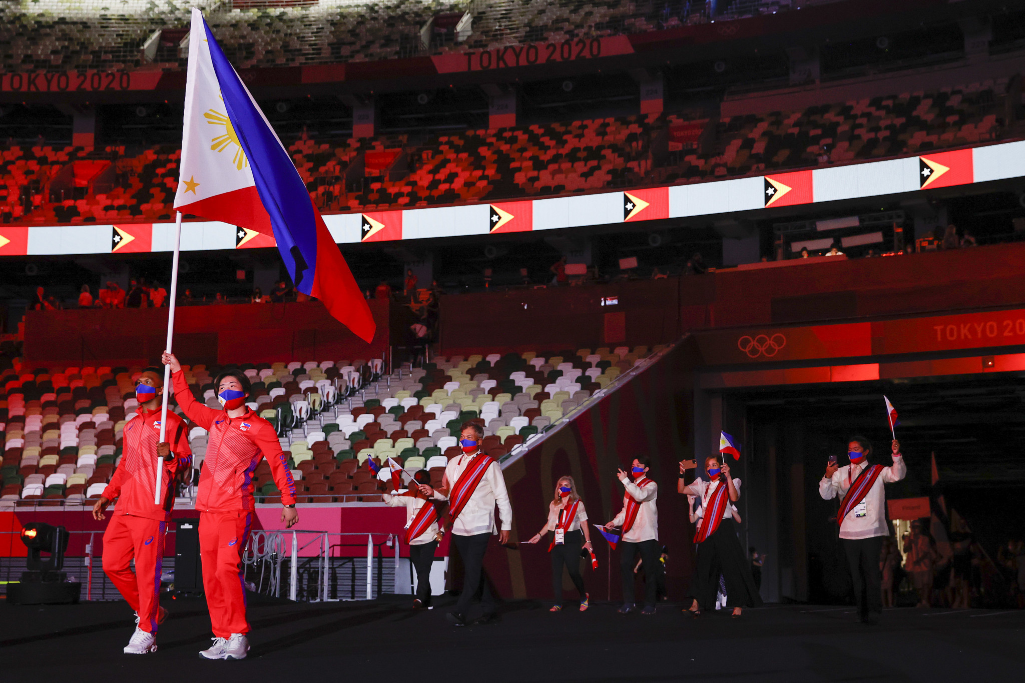 The Philippines was represented by 19 athletes at Tokyo 2020, and it is hoped a larger team can represent the country at Paris 2024 ©Getty Images