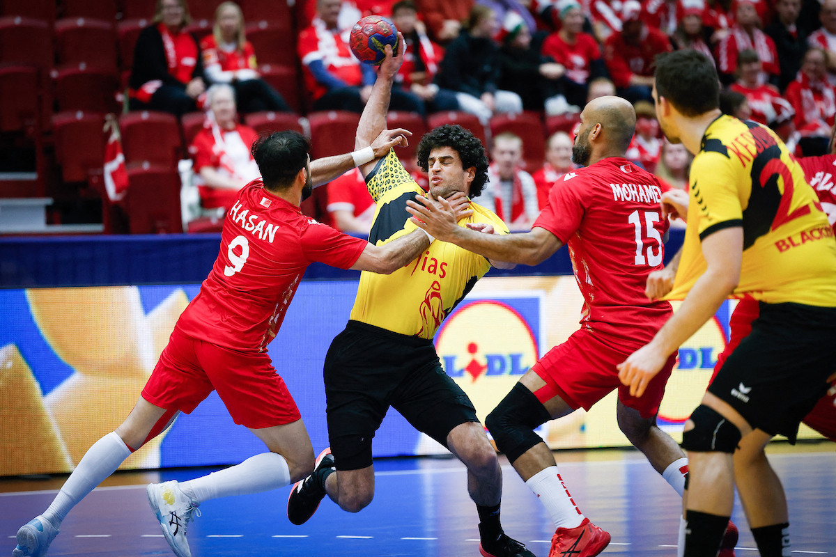 Bahrain edged past Belgium 30-28 in Group H, with both sides progressing to the next round of the World Championship ©Getty Images