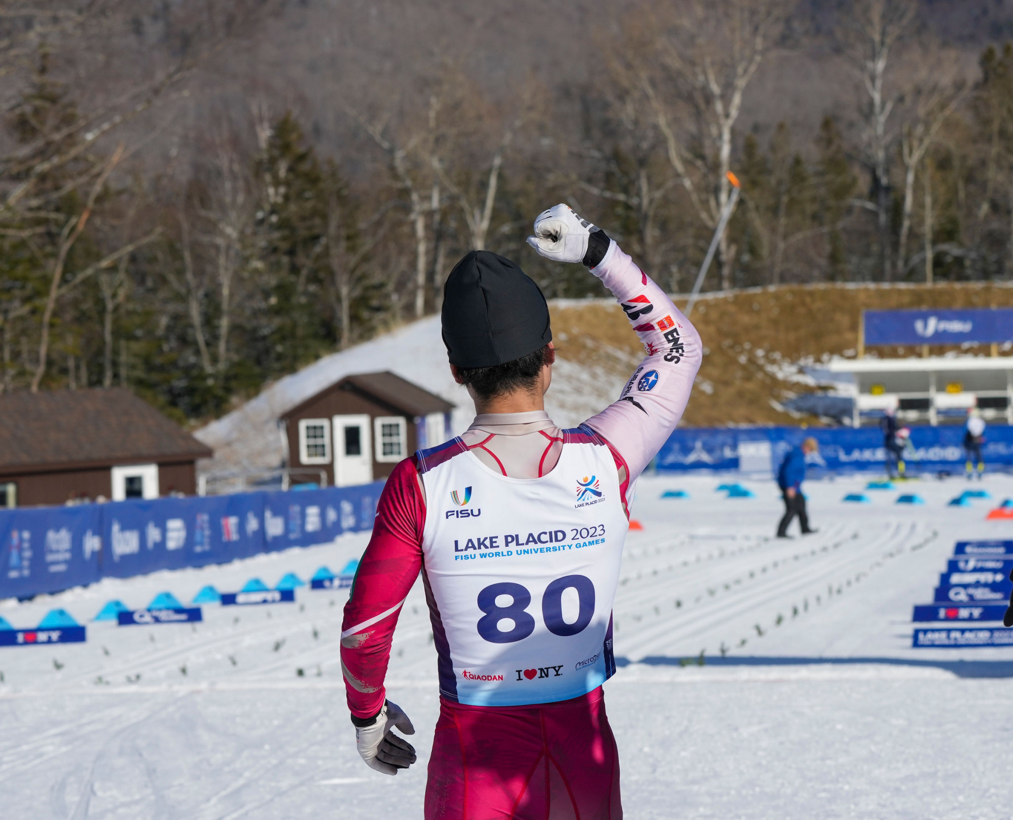 Japan's Ryo Hirose won his second gold medal event of the Games in the men's 10km individual cross-country classic ©FISU