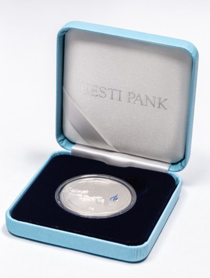 A total of 12 Olympic coins have been issued by the Bank of Estonia, including one for Beijing 2022 ©Bank of Estonia