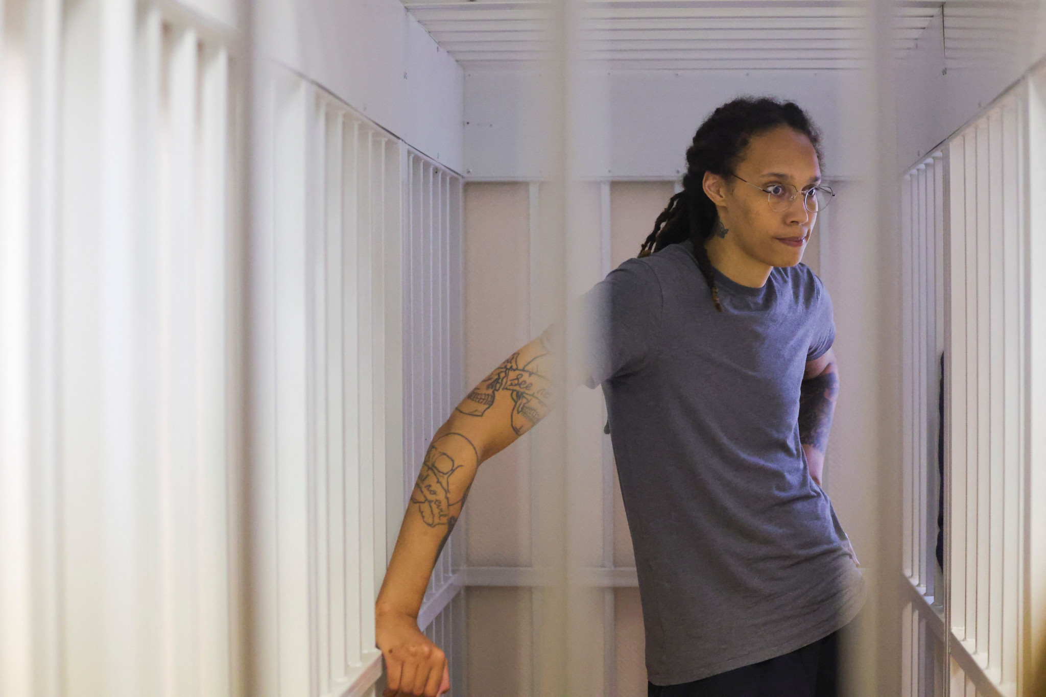 Double Olympic basketball champion Brittney Griner returned home last month following a period inside a Russian penal colony ©Getty Images