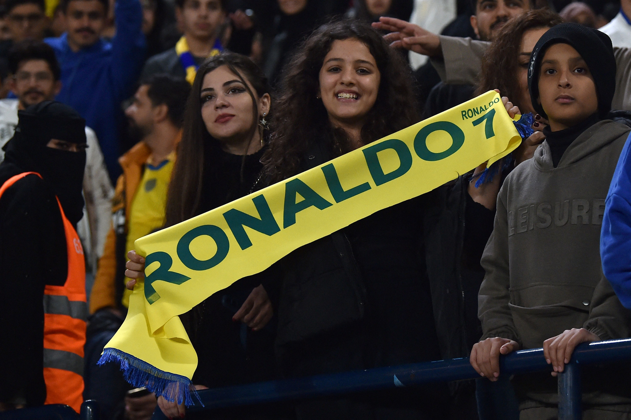 Women spectators will be allowed to watch Cristiano Ronaldo's debut against Paris Saint-Germain, but Saudi Arabia continues to face accusations of 