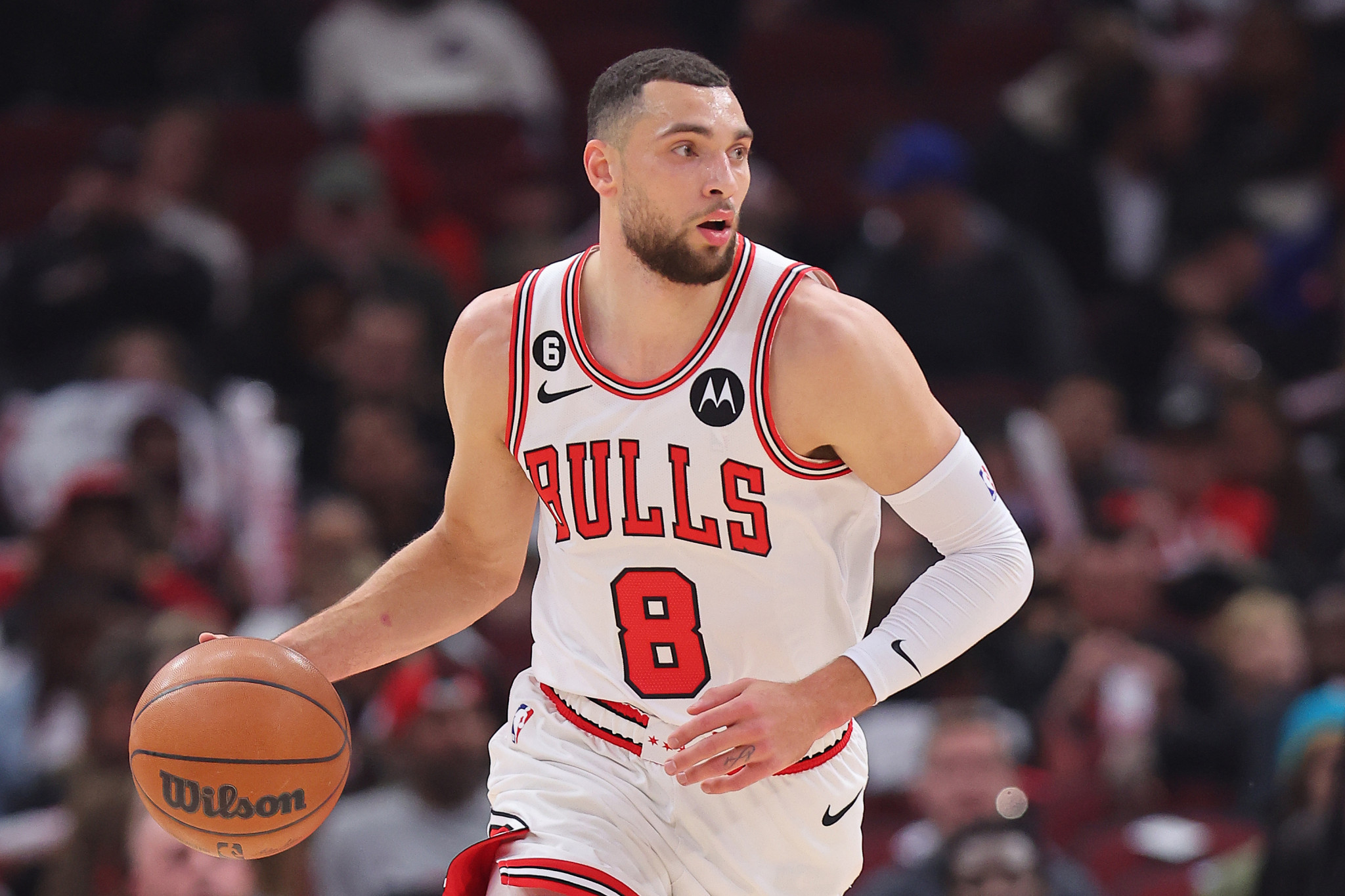 Zach LaVine has been in record-breaking form for the Chicago Bulls this season ©Getty Images