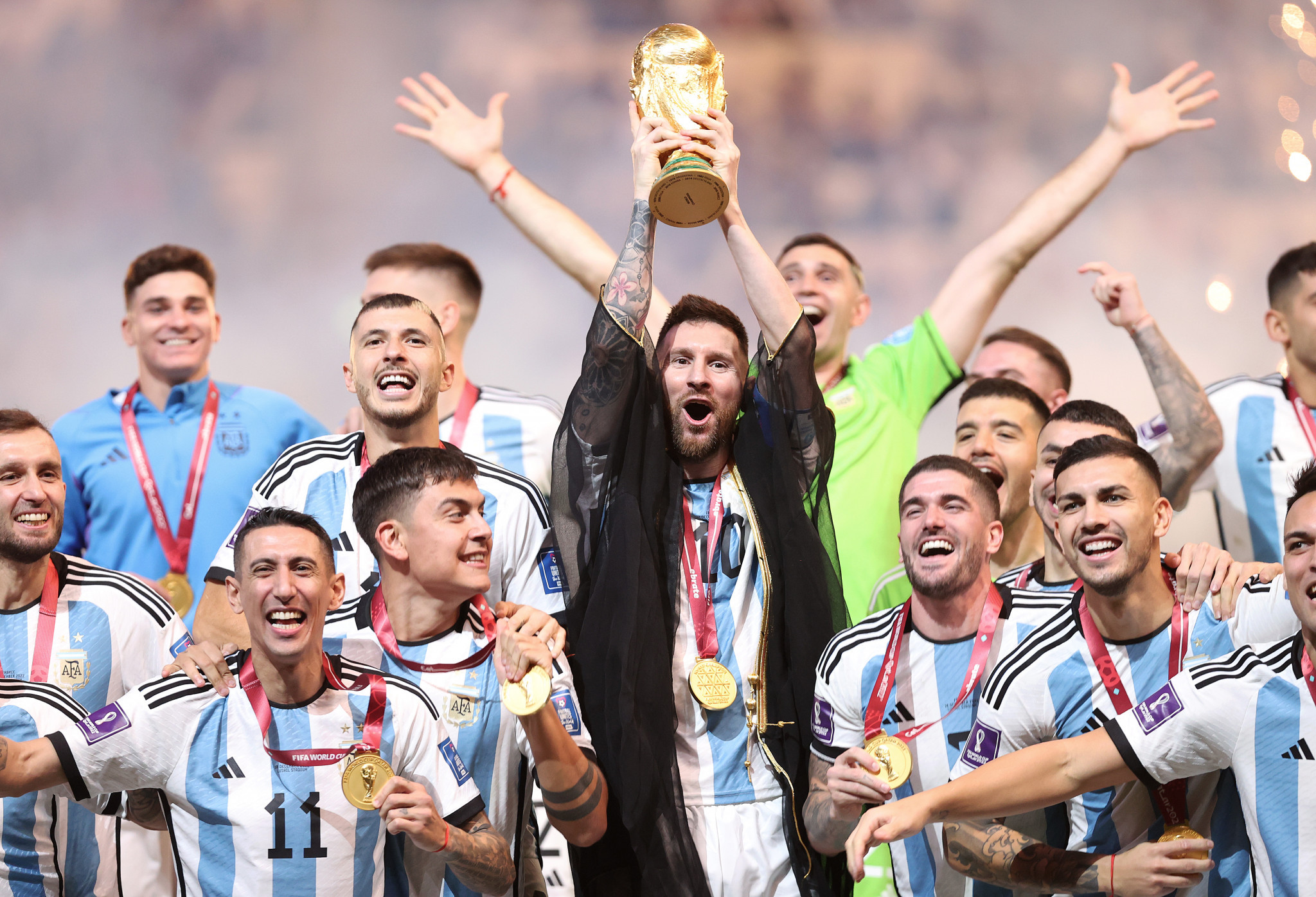 
Lionel Messi and Argentina lifted FIFA World Cup, beating France in the final at the Lusail Stadium last month ©Getty Images