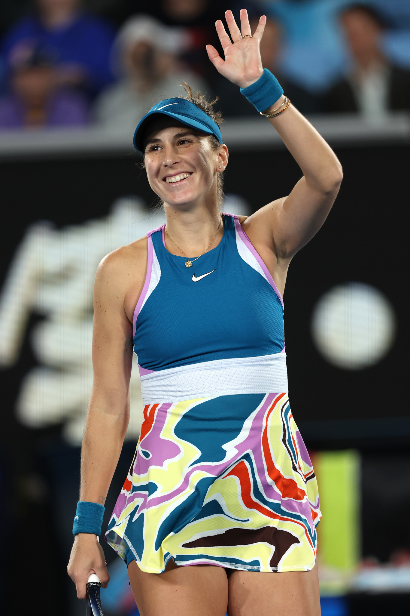 Swiss Olympic champion Belinda Bencic saw off American Claire Liu 7-6, 6-3 ©Getty Images