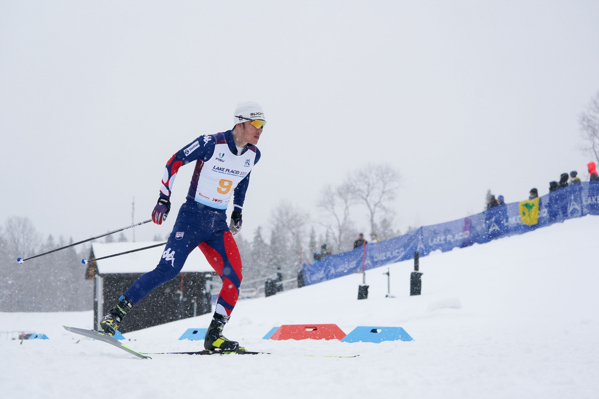 France benefitted from a costly Czech mistake to win men's 4x7.5km cross country skiing relay ©FISU