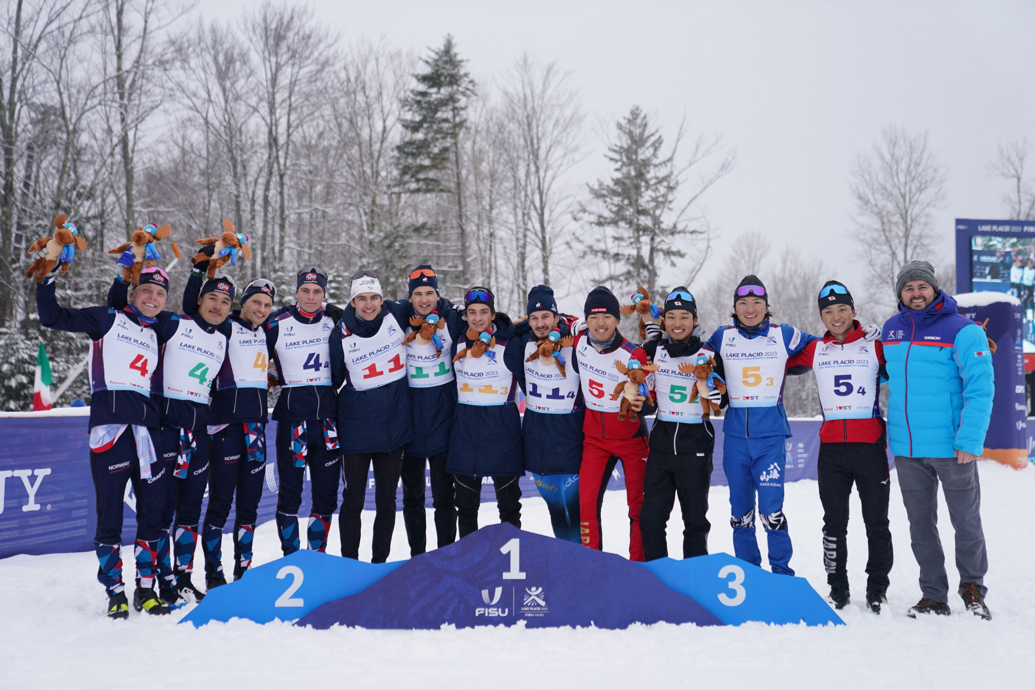 France triumphed with Norway and Japan taking silver and bronze respectively ©FISU