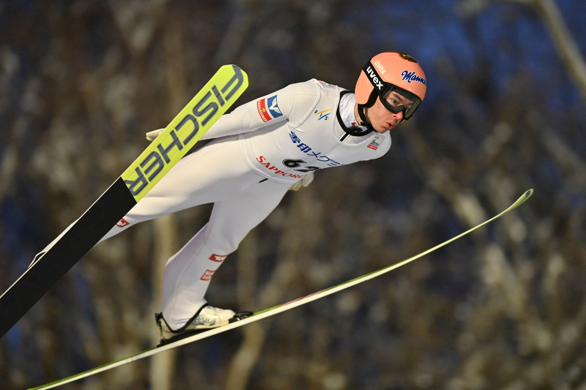 Austrian Stefan Kraft won gold today in Sapporo ©Getty Images