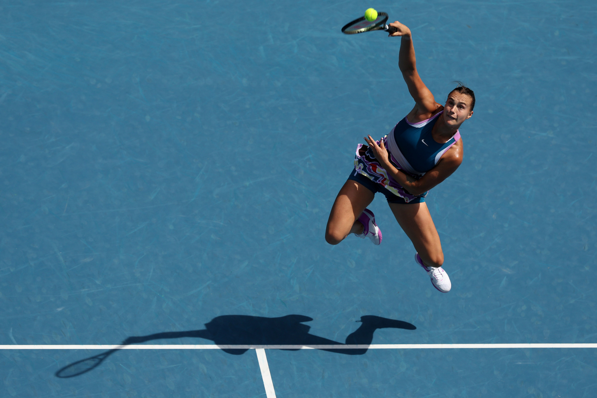 Women's champion Aryna Sabalenka has returned to her career-high position of second in the world rankings ©Getty Images