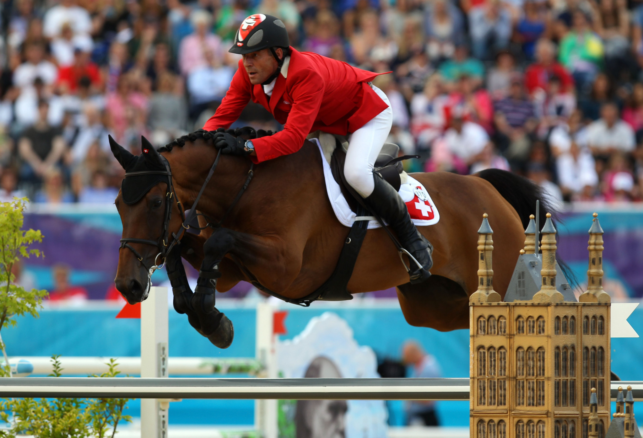 Olympic showjumper Estermann faces provisional suspension after being found guilty of animal cruelty 