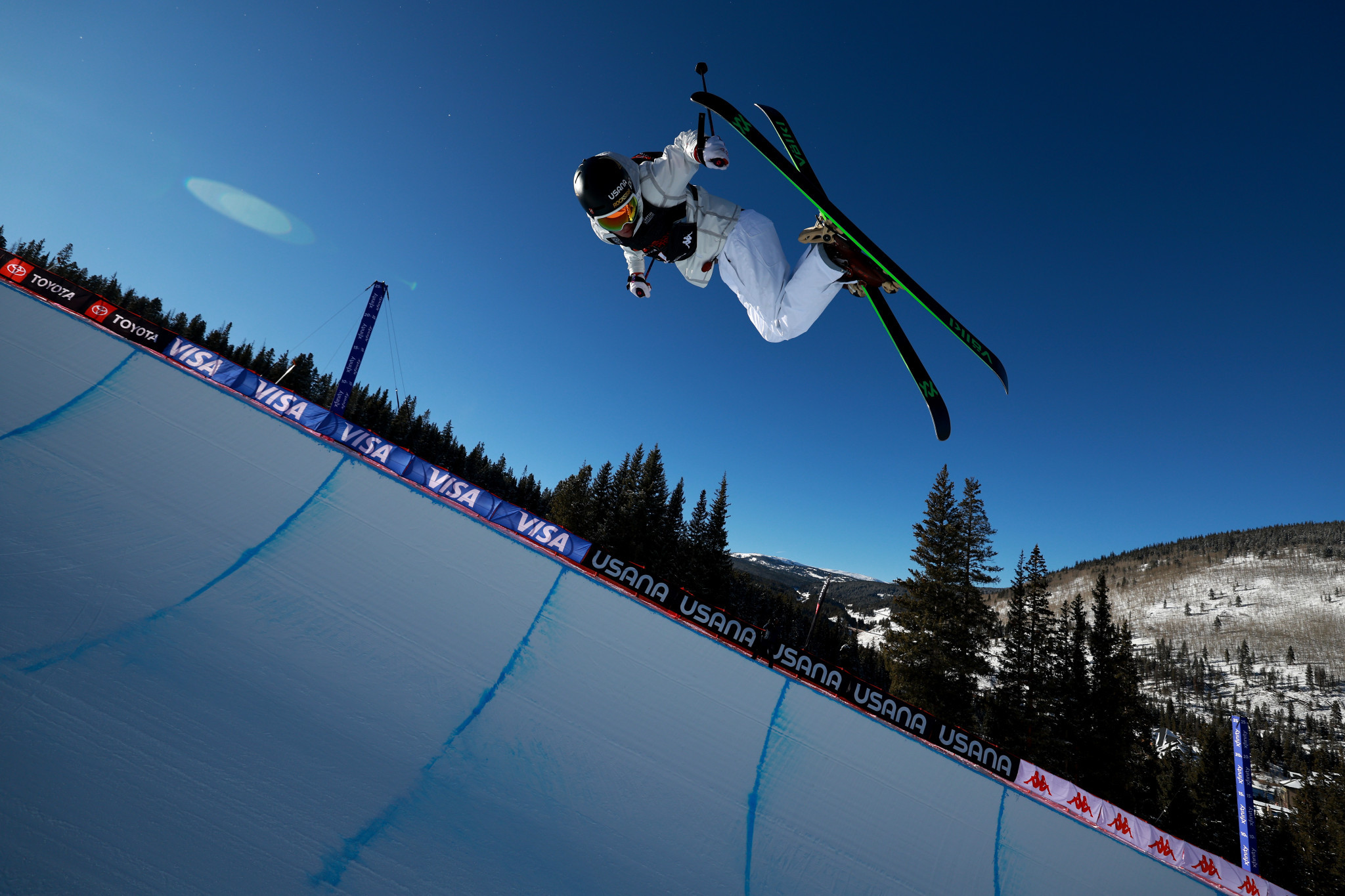 Alex Ferreira won the men's halfpipe today in an American one-two ©Getty Images