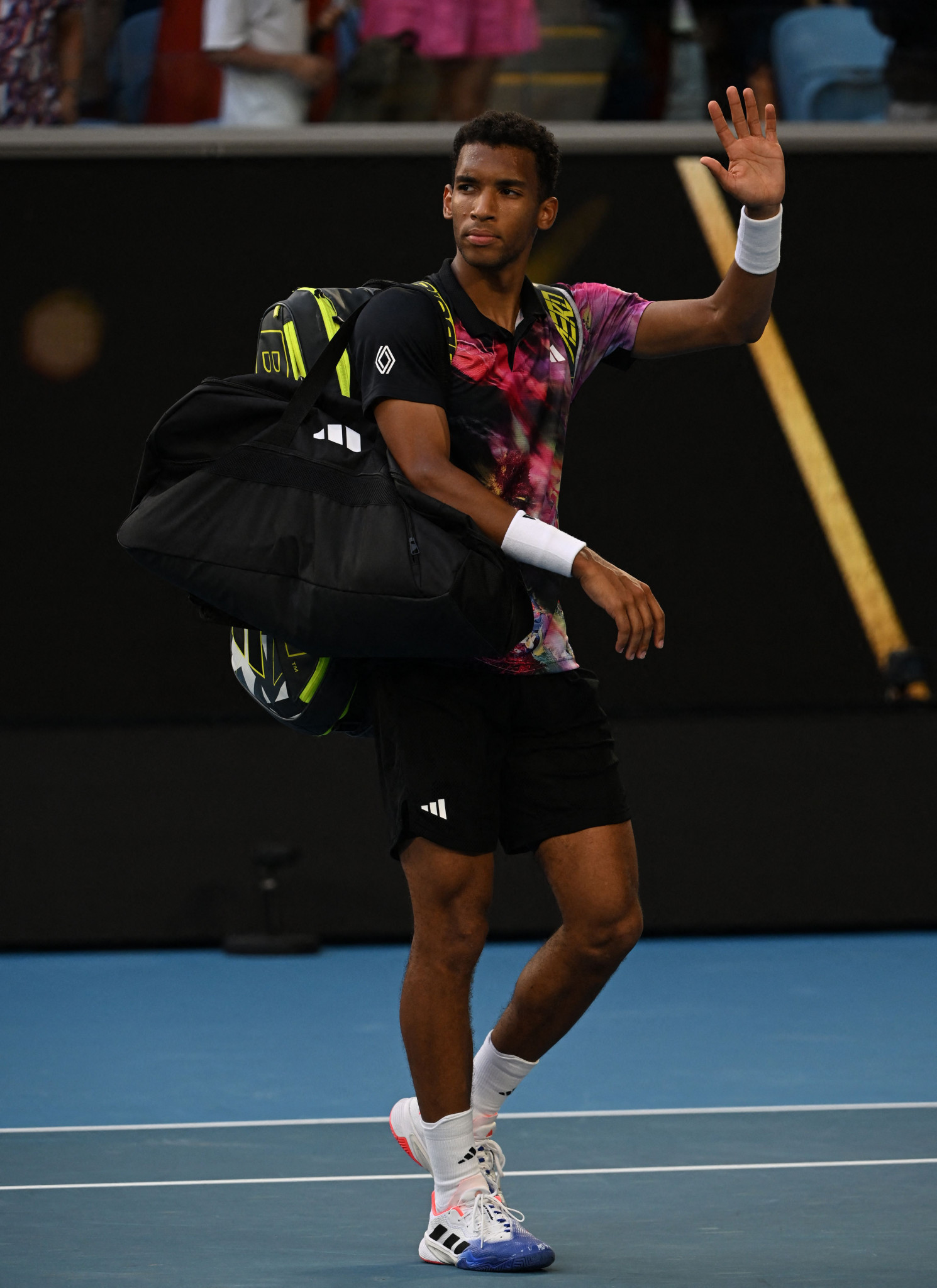 Félix Auger-Aliassime of Canada, seeded sixth, led against Czech youngster Jiří Lehečka but fell to a 4-6, 6-3, 7-6, 7-6 defeat ©Getty Images