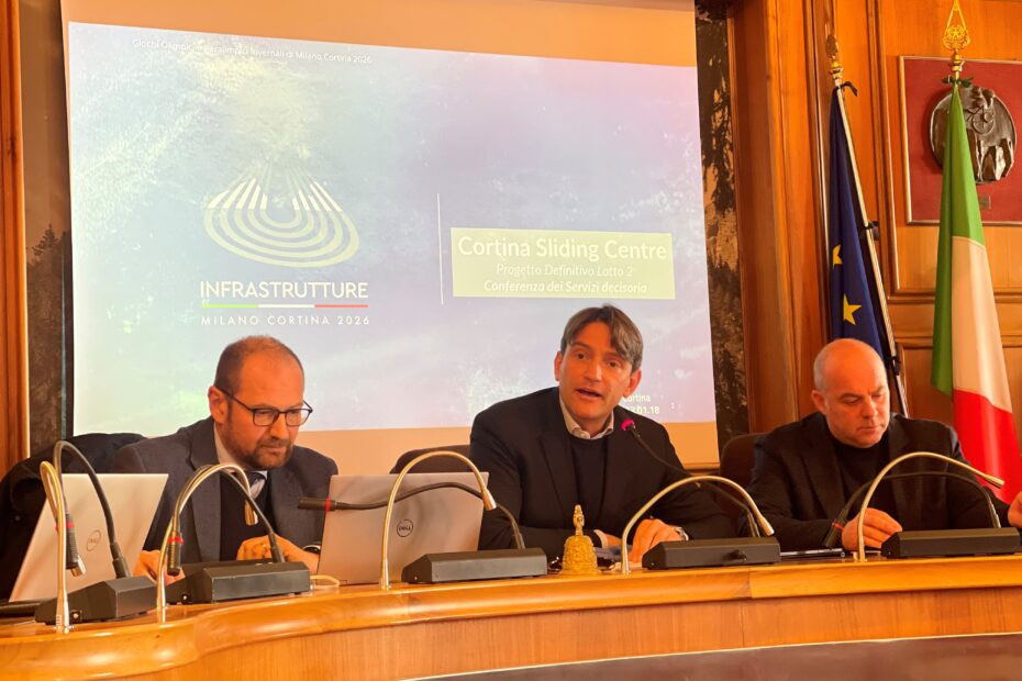 Local authorities in Cortina d'Ampezzo have until Friday to provide feedback on plans for the Cortina Sliding Centre ©SIMICO