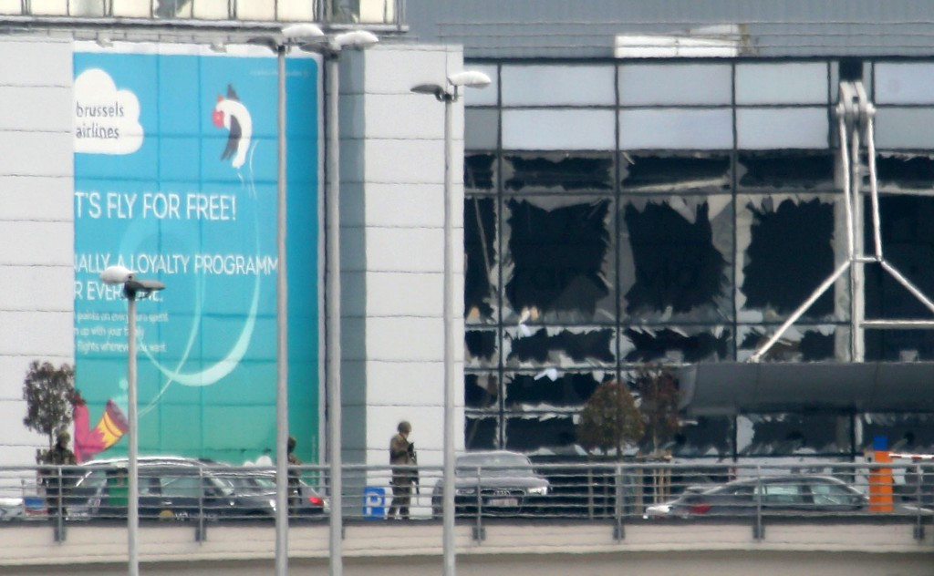 The attacks targeted the airport in Brussels ©Getty Images