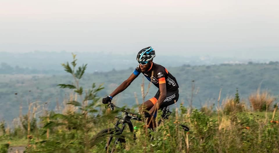 Pressmore Musundi has established himself as one of South Africa's leading mountain bike riders ©Trialwolf Lions Club