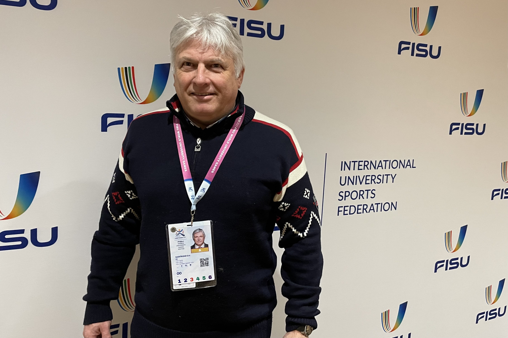 FISU secretary general Eric Saintrond said that it is not a guarantee that the motion will pass ©ITG