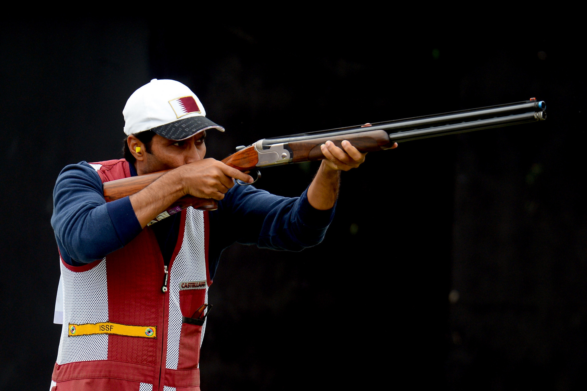 Nasser Saleh Al-Attiyah won an Olympic bronze medal in skeet shooting at London 2012 ©Getty Images