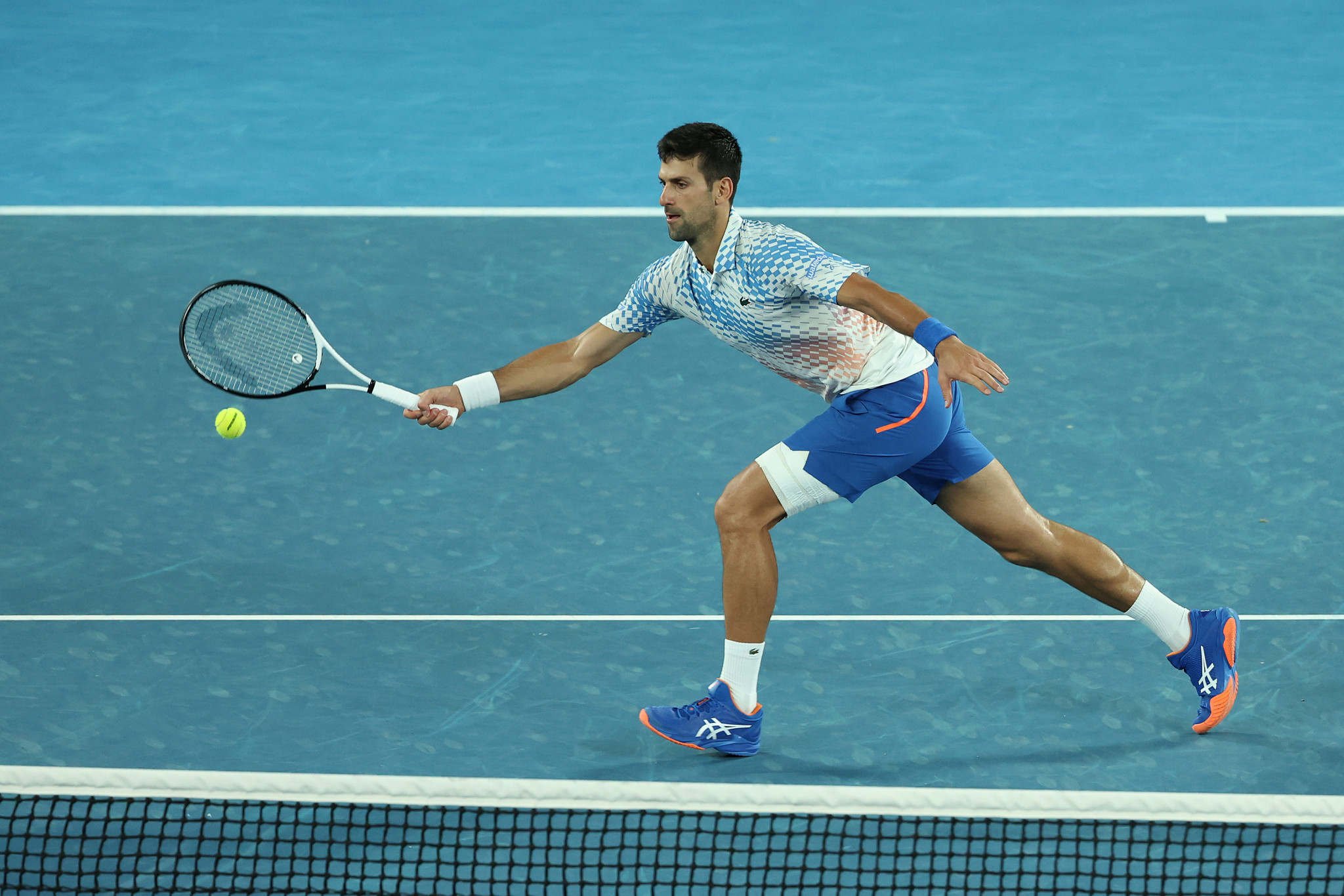 Novak Djokovic dropped just five games in reaching the quarter-finals ©Getty Images