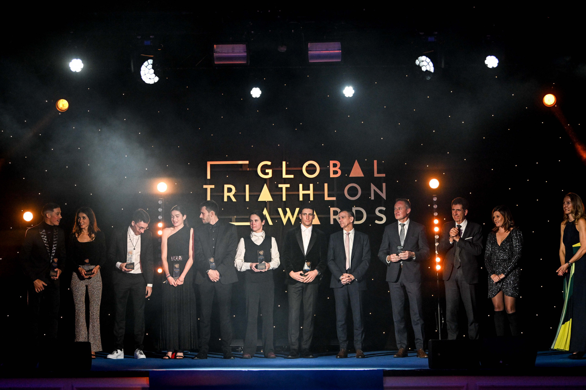 The inaugural Global Triathlon Awards took place in the French city of Nice ©GTA
