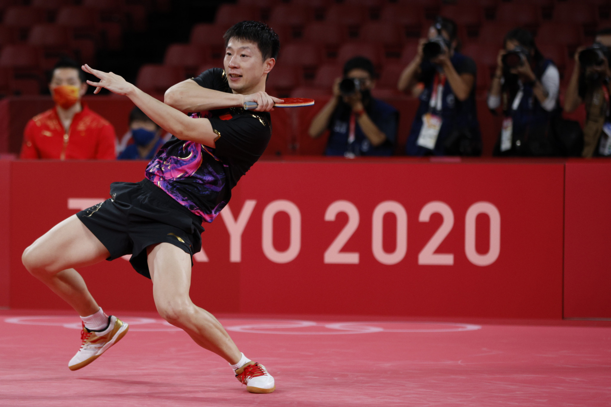 Asian players, like China's Ma Long, winner of the men's singles, dominated the Olympic tournament at Tokyo 2020 ©Getty Images