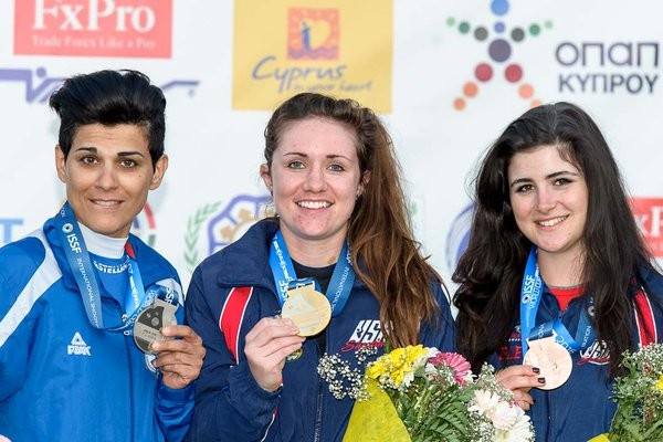 Morgan Craft won gold in Nicosia ©ISSF