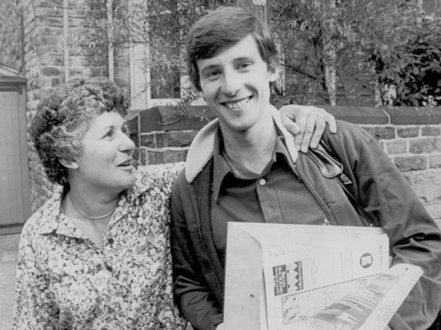 Sebastian Coe, right, has Indian heritage on the side of his late mother Angela, left, which could be an asset if he runs for IOC President ©Getty Images