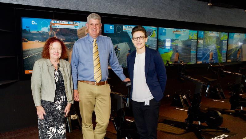 Virtual Cycling Centre opens in Brisbane with view to Olympic Esports Week