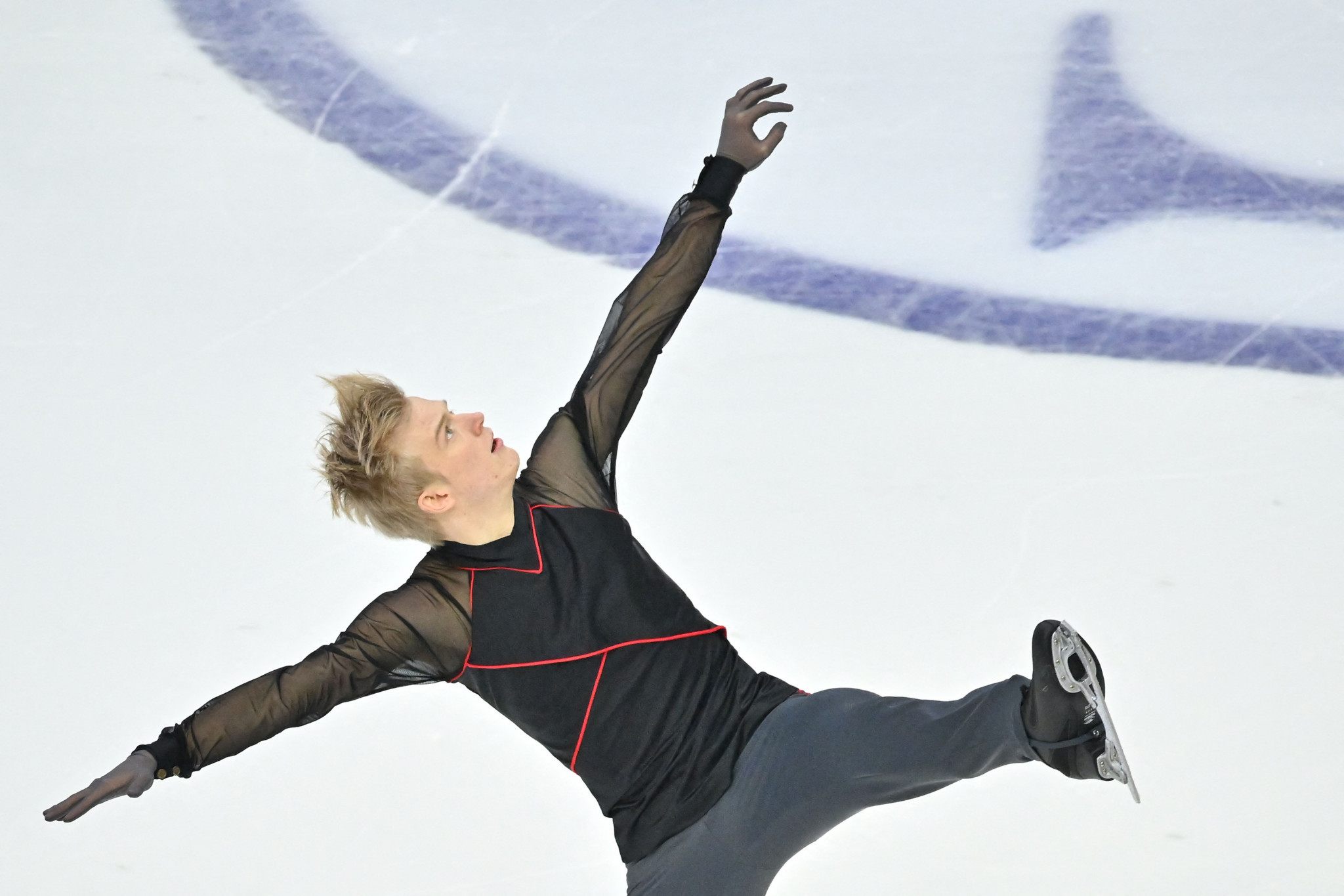 Italy's Daniel Grassl has trained for the European Figure Skating Championships in Espoo under the guidance of controversial Russian coach Eteri Tutberidze in Moscow ©Getty Images