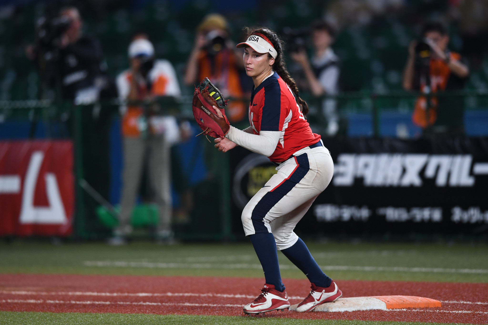 Valerie Arioto is to be inducted into the USA Softball Hall of Fame ©Getty Images