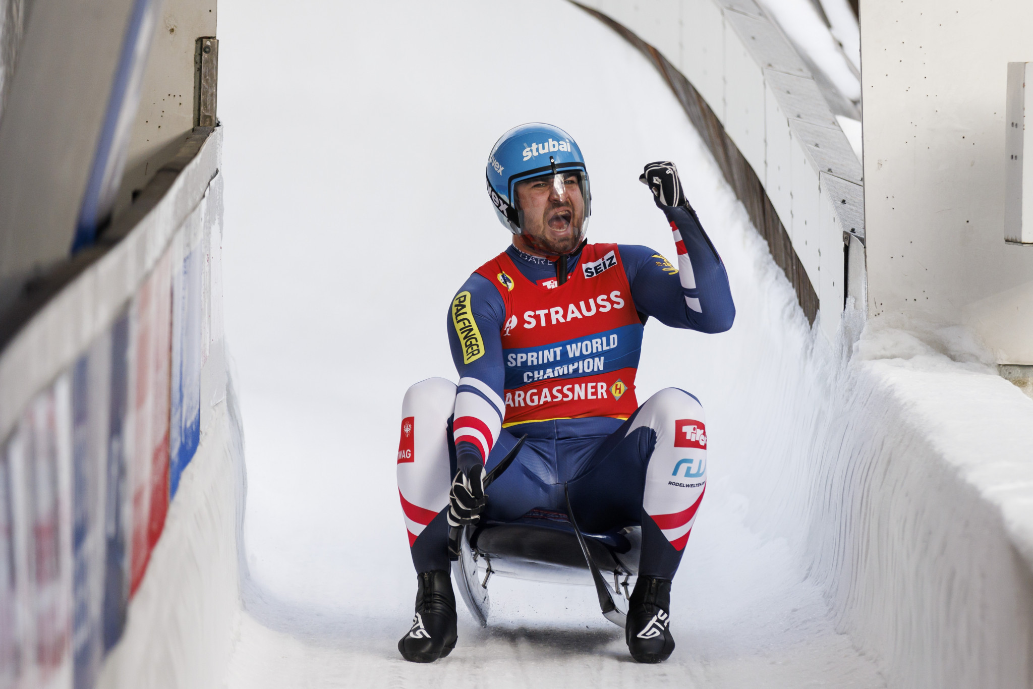Nico Gleirscher is one of several contenders to take the men's luge singles world title ©Getty Images