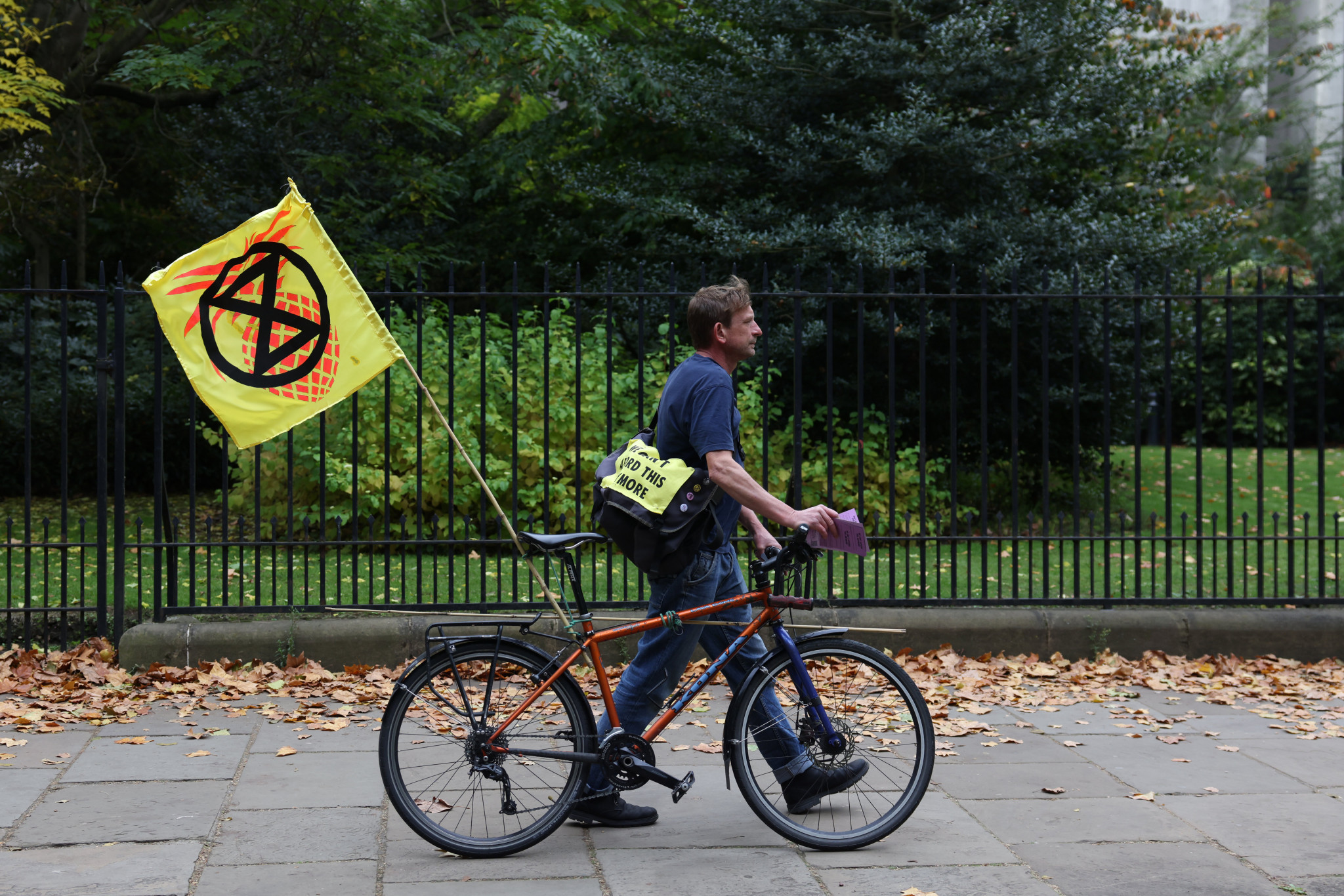 Extinction Rebellion has caused unrest in the United Kingdom due to its environmental protests ©Getty Images